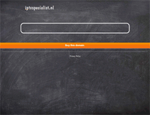 Tablet Screenshot of iptvspecialist.nl